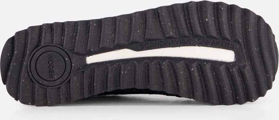 Woden Ronja Glitter Plateau Sneakers zwart Dames - Foto 5