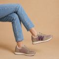 Woden Ronja Icon Sneakers beige Dames - Beige