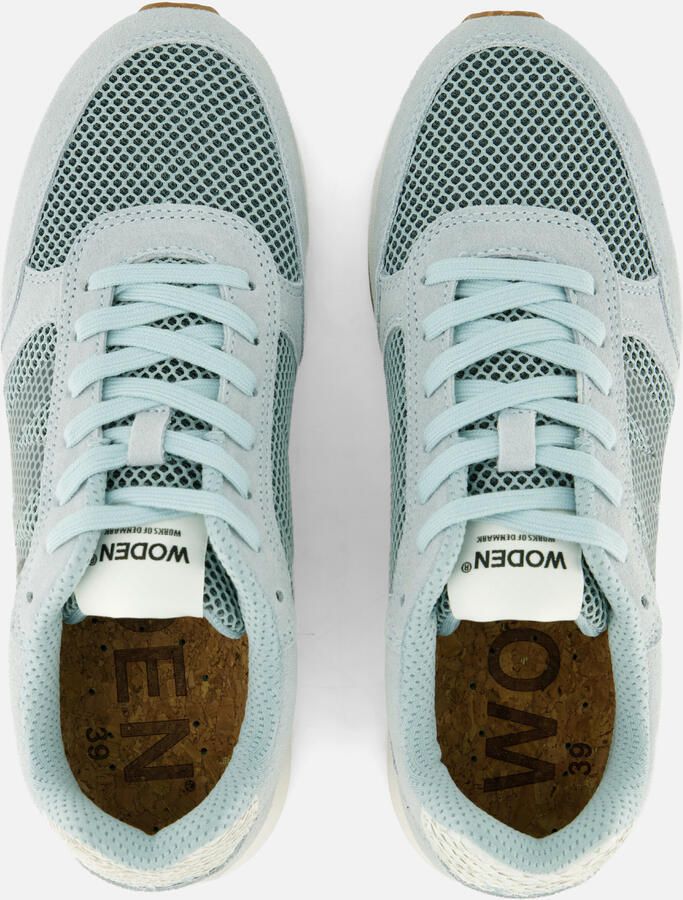 Woden Ronja Icon Sneakers blauw Leer Dames - Foto 3