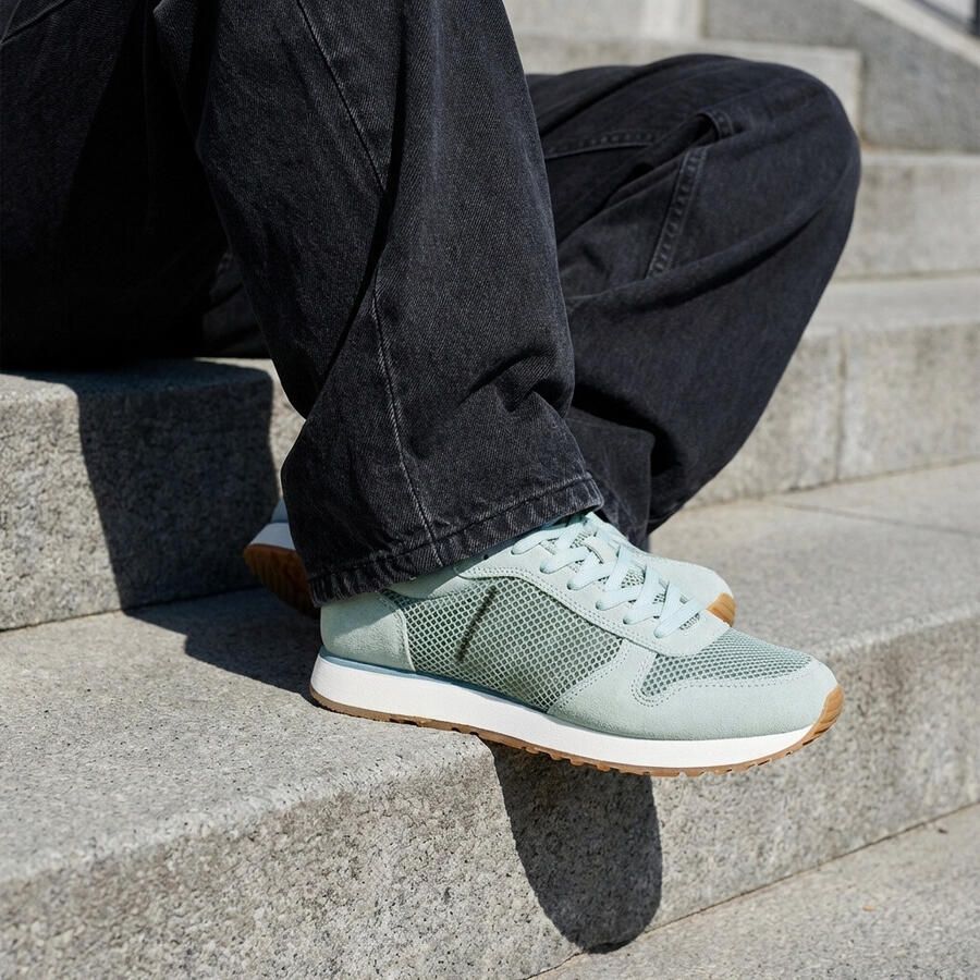 Woden Ronja Icon Sneakers blauw Leer Dames - Foto 3