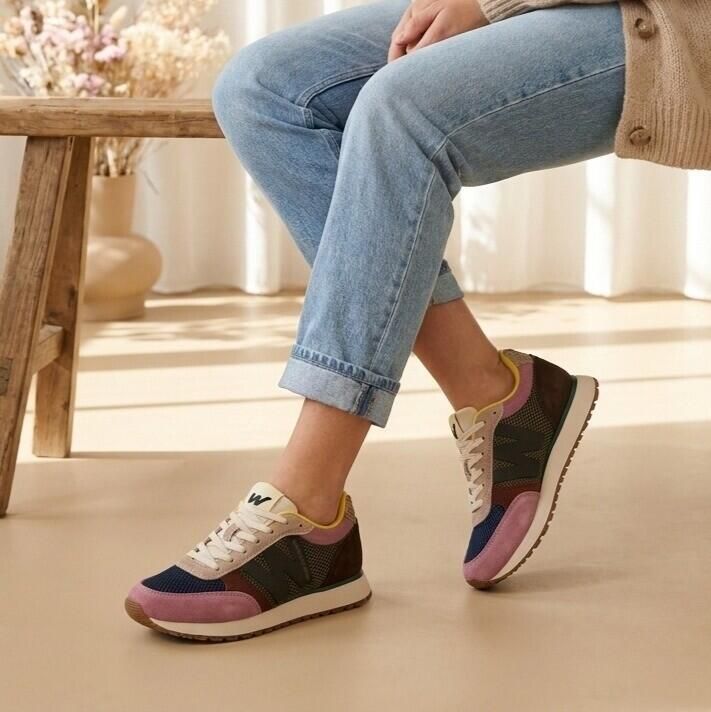 Woden Ronja Icon Sneakers meerkleurig