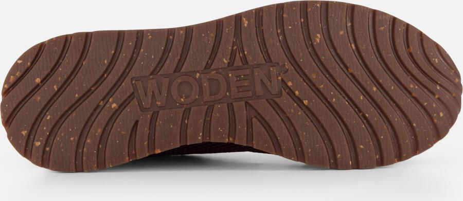 Woden Ronja Icon suède sneakers donkerpaars - Foto 6