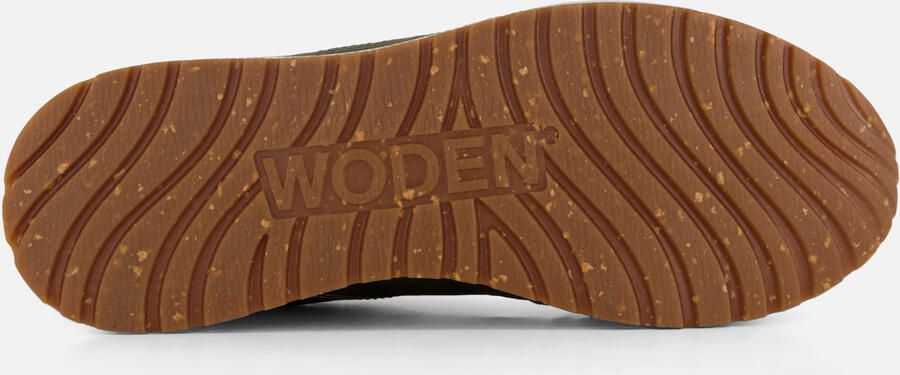 Woden Ronja suède sneakers groen paars bruin - Foto 7