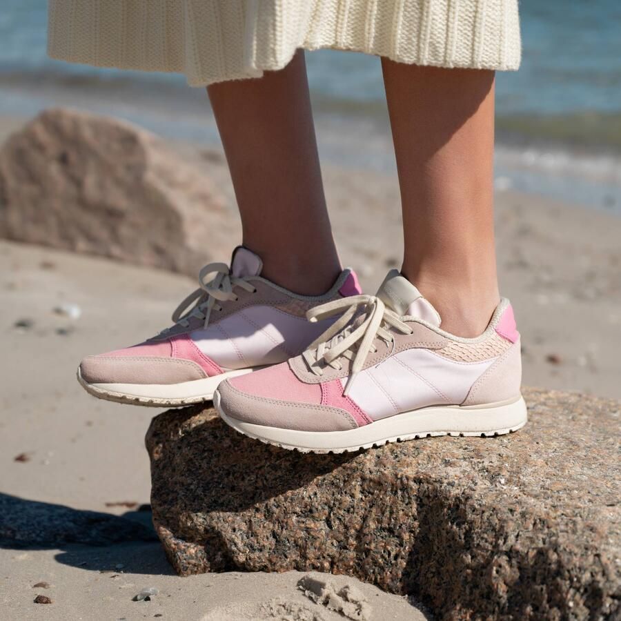 Woden Dierenprint Ydun Icon Sneaker Bruin Dames