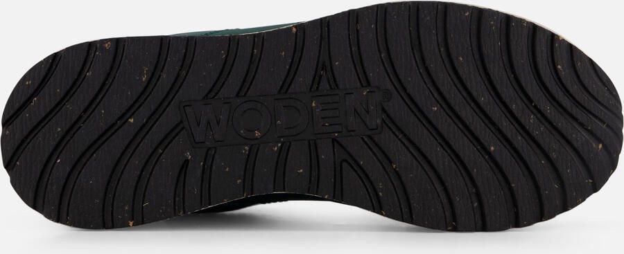 Woden Ronja Reflective Sneakers groen Leer - Foto 5