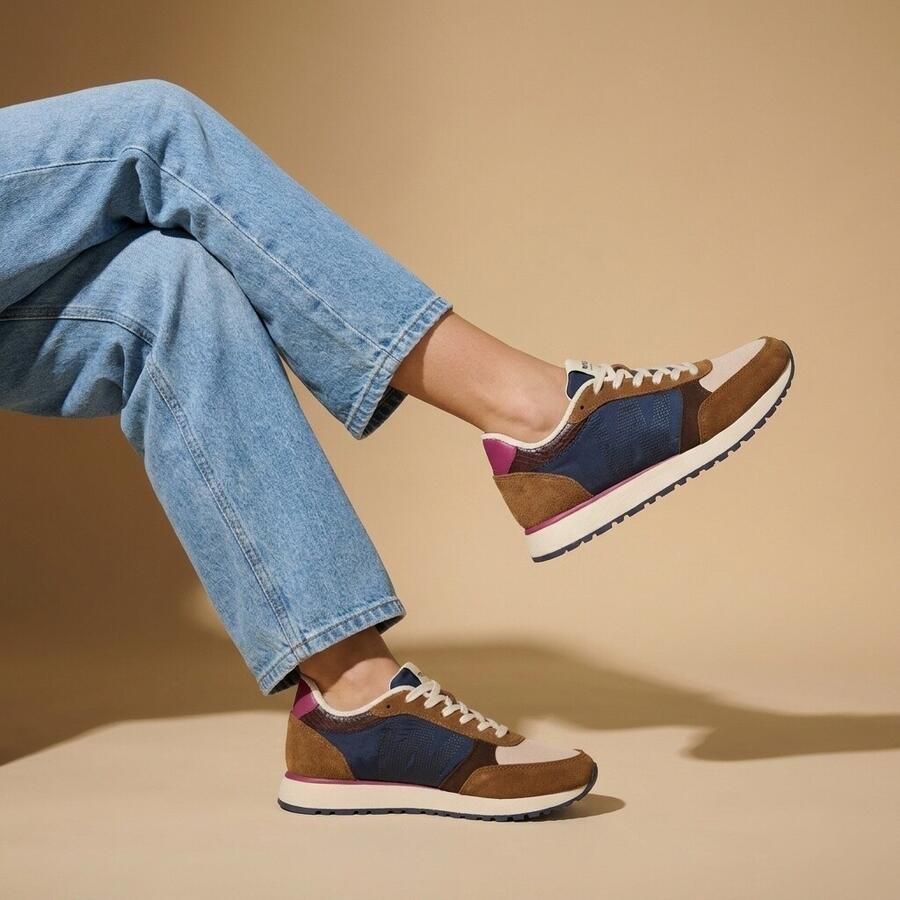 Woden Multikleur Smart Mode Sneakers voor Vrouwen