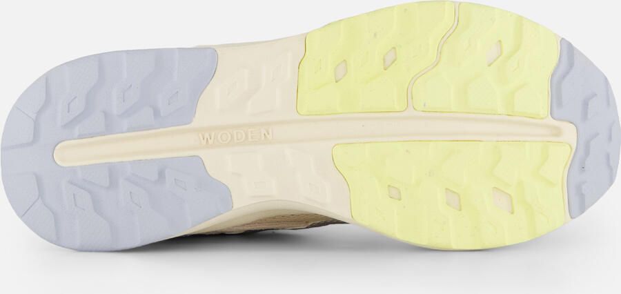 Woden Ronja Sneakers geel Mesh Leer - Foto 4