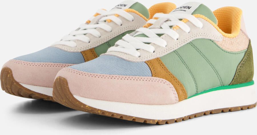Woden Innovatieve Leren Sneakers met Sportieve Look Multicolor Dames - Foto 4
