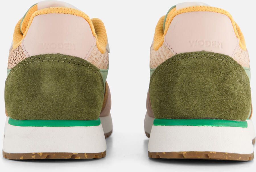 Woden Innovatieve Leren Sneakers met Sportieve Look Multicolor Dames - Foto 3