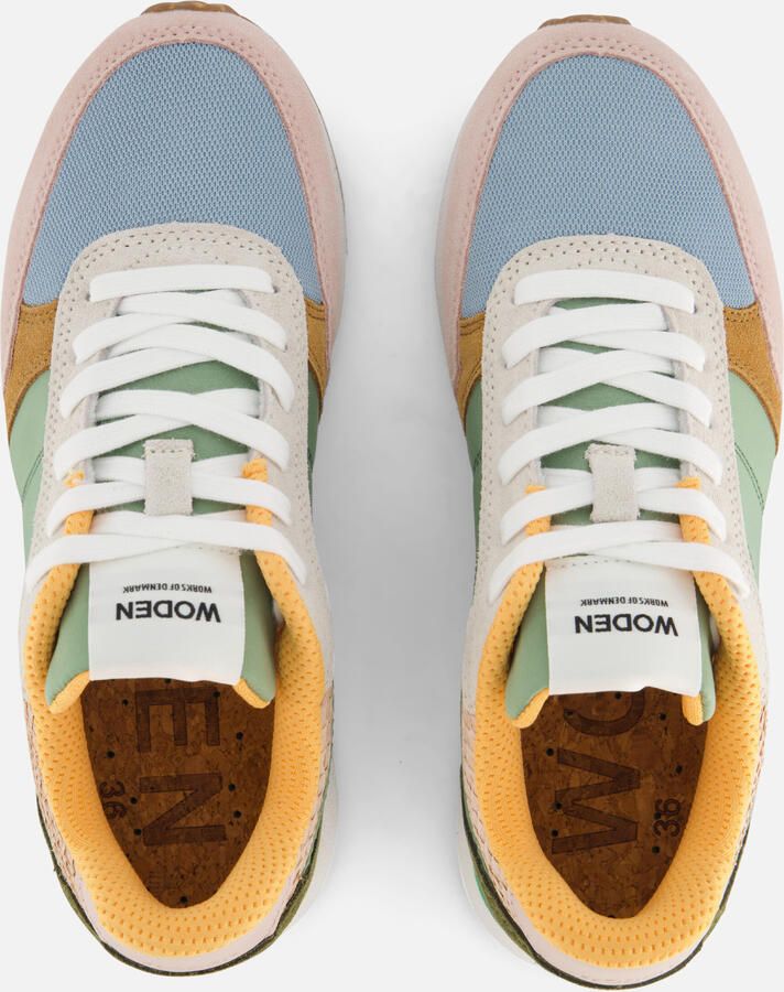 Woden Innovatieve Leren Sneakers met Sportieve Look Multicolor Dames - Foto 2
