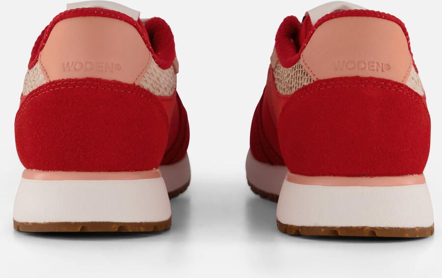 Woden Innovatieve Color-Blocked Sneakers Red Dames - Foto 3