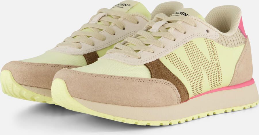 Woden Ronja Sneakers Tricolor Leer - Foto 4