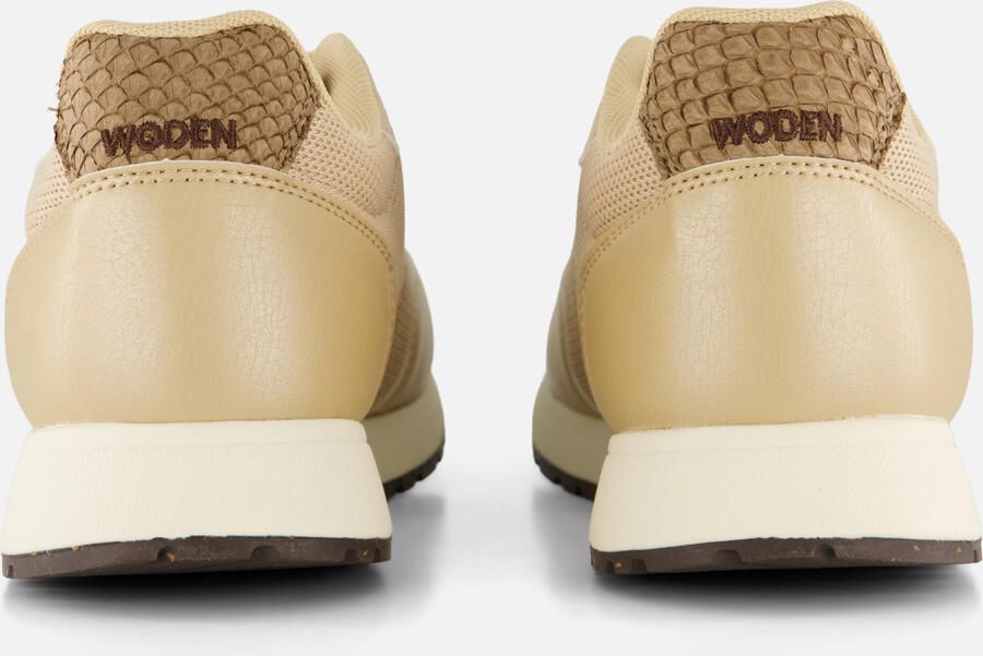 Woden Sonja Sneakers beige Textiel - Foto 4