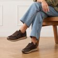 Woden Sonja Sneakers bruin Dames - Bruin