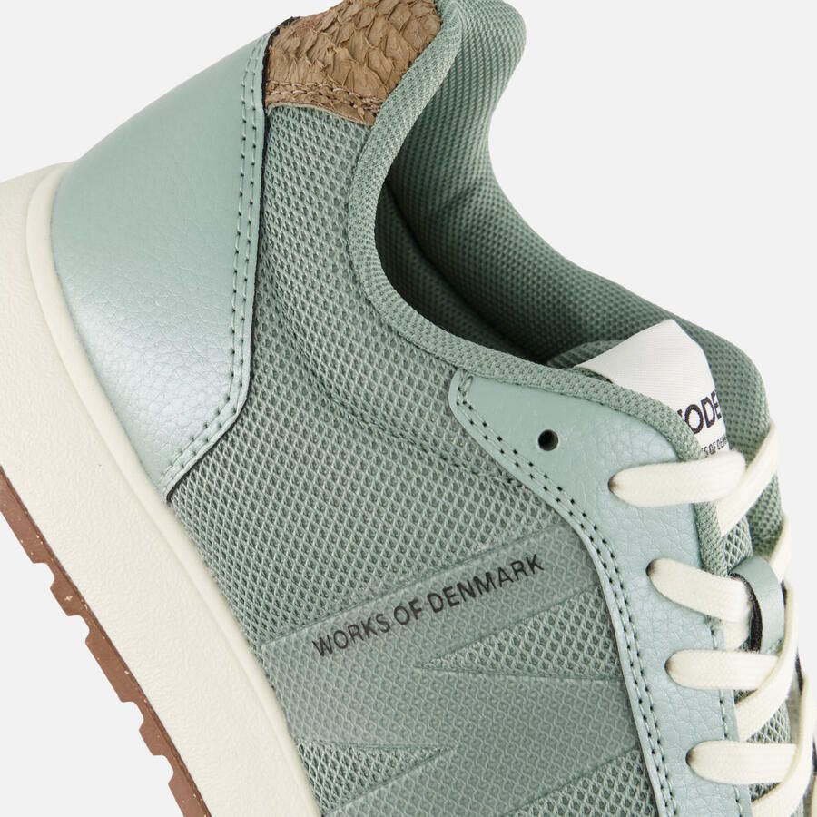 Woden Sonja Sneakers groen Textiel Dames - Foto 2