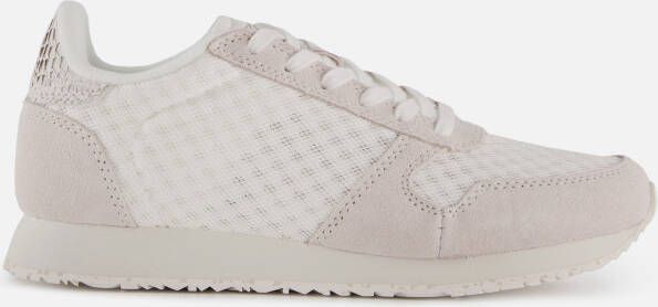 Woden Ydun Suede Mesh II Sneakers wit Textiel Dames