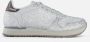 Woden Sneakers Dames Lage sneakers Damesschoenen WL042 Glitter Grijs - Thumbnail 2