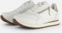 Woden Ydun Leather Zipper Trendy Leren Sneakers Beige Dames - Thumbnail 1