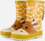 XQ Footwear 3D Giraffe Regenlaarzen oranje Rubber - Thumbnail 2
