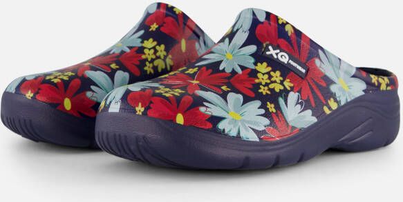 XQ Footwear Garden Clogs blauw EVA