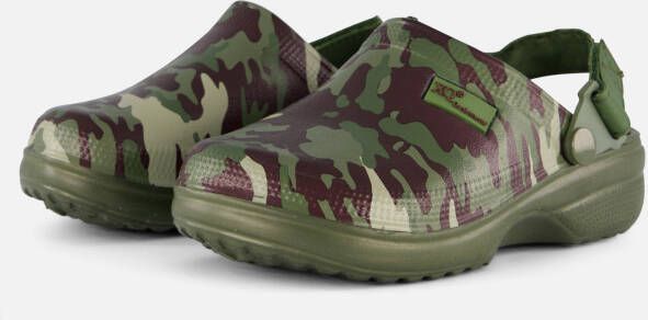XQ Footwear Garden Clogs groen Rubber