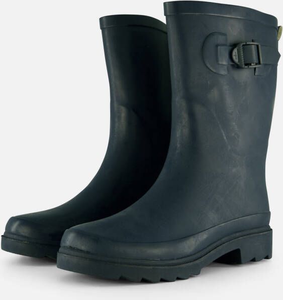 XQ Footwear Regenlaarzen blauw Rubber