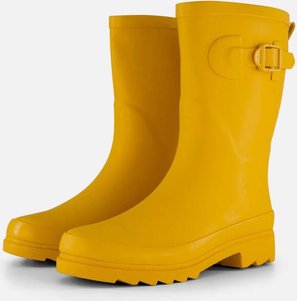 XQ Footwear Regenlaars Riem Rubber Oker Laarzen