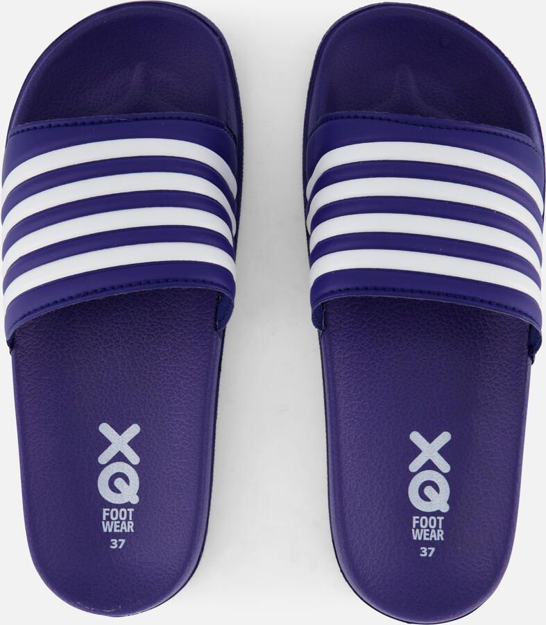 XQ Footwear Slippers blauw Rubber - Foto 3