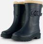 XQ Footwear Kids Rubber Rain Boots Fur Kinderlaarzen blauw - Thumbnail 2
