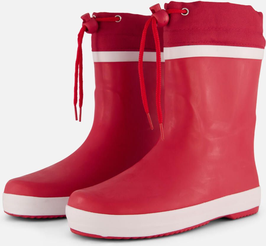 XQ Footwear Regenlaarzen rood Rubber