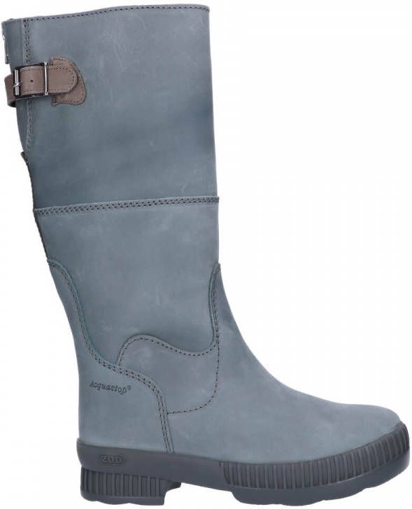 Zoo Adventure Wandellaarzen waterdicht leer dames jeans blue