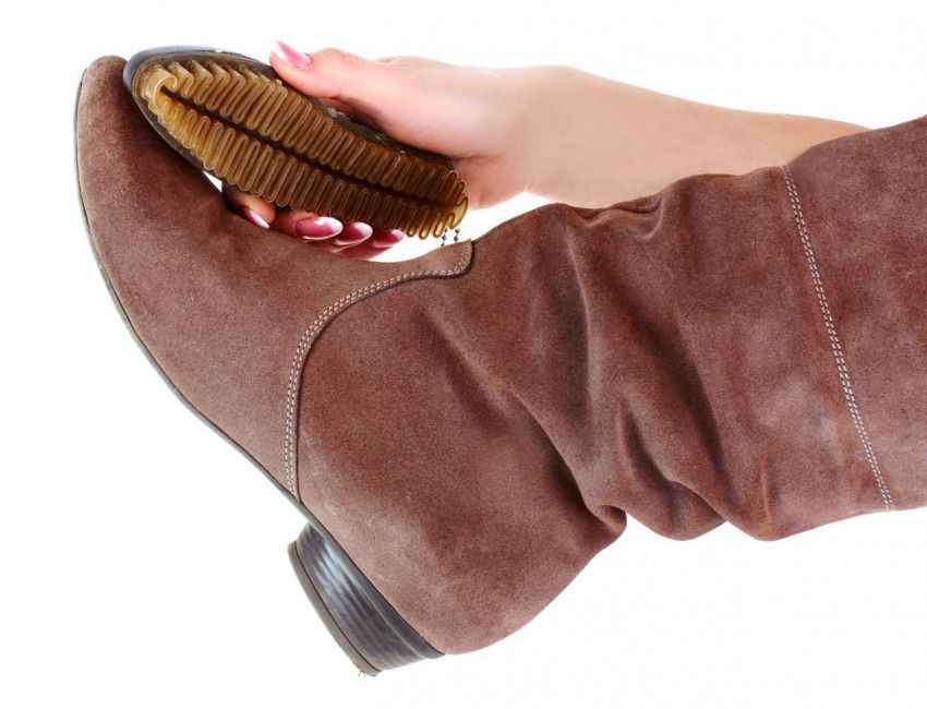 Stoffen online schoenen poetsen